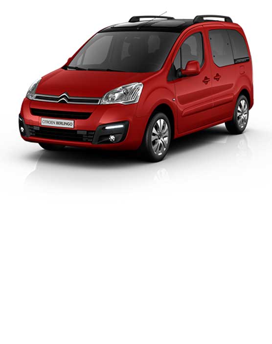 Vybavení rybářského kempu Camp Ebro Zapůjčení vozu<br/>Citroën Berlingo